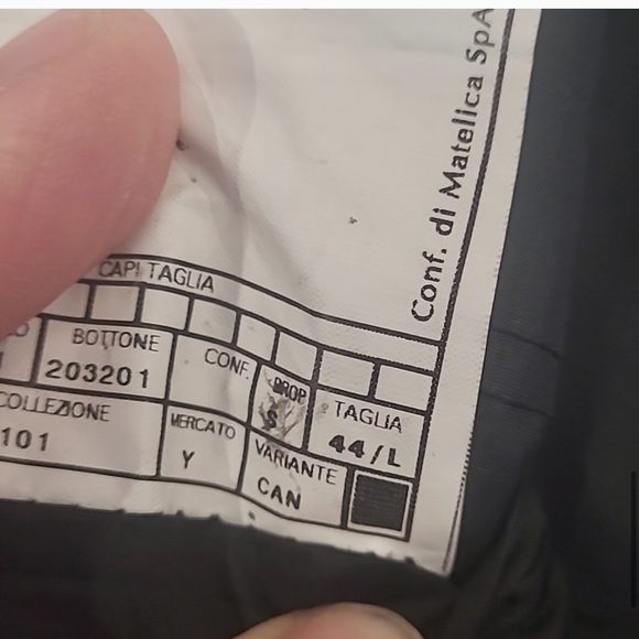 Armani Collezioni Dark Gray Men's Suit - Picture 10 of 12